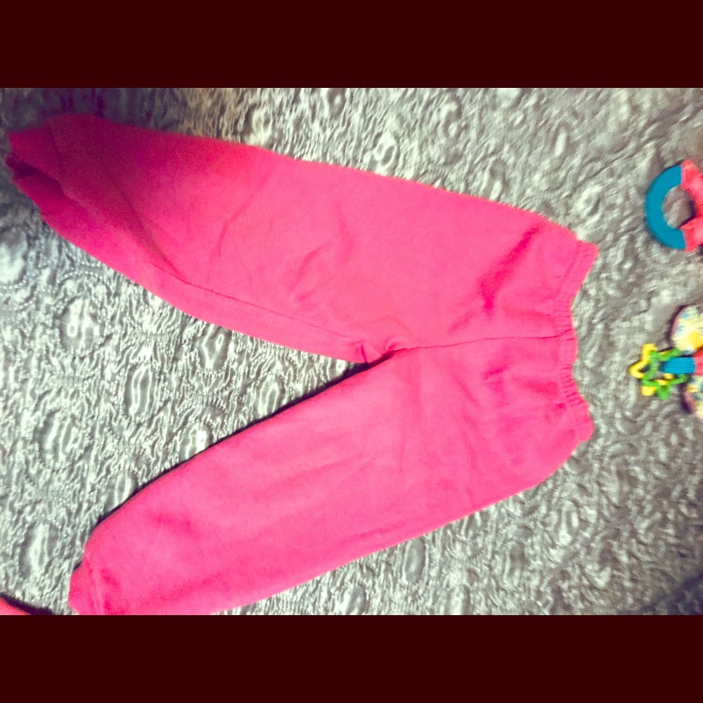 Pink 4T girls Sweat pants or navy leggings